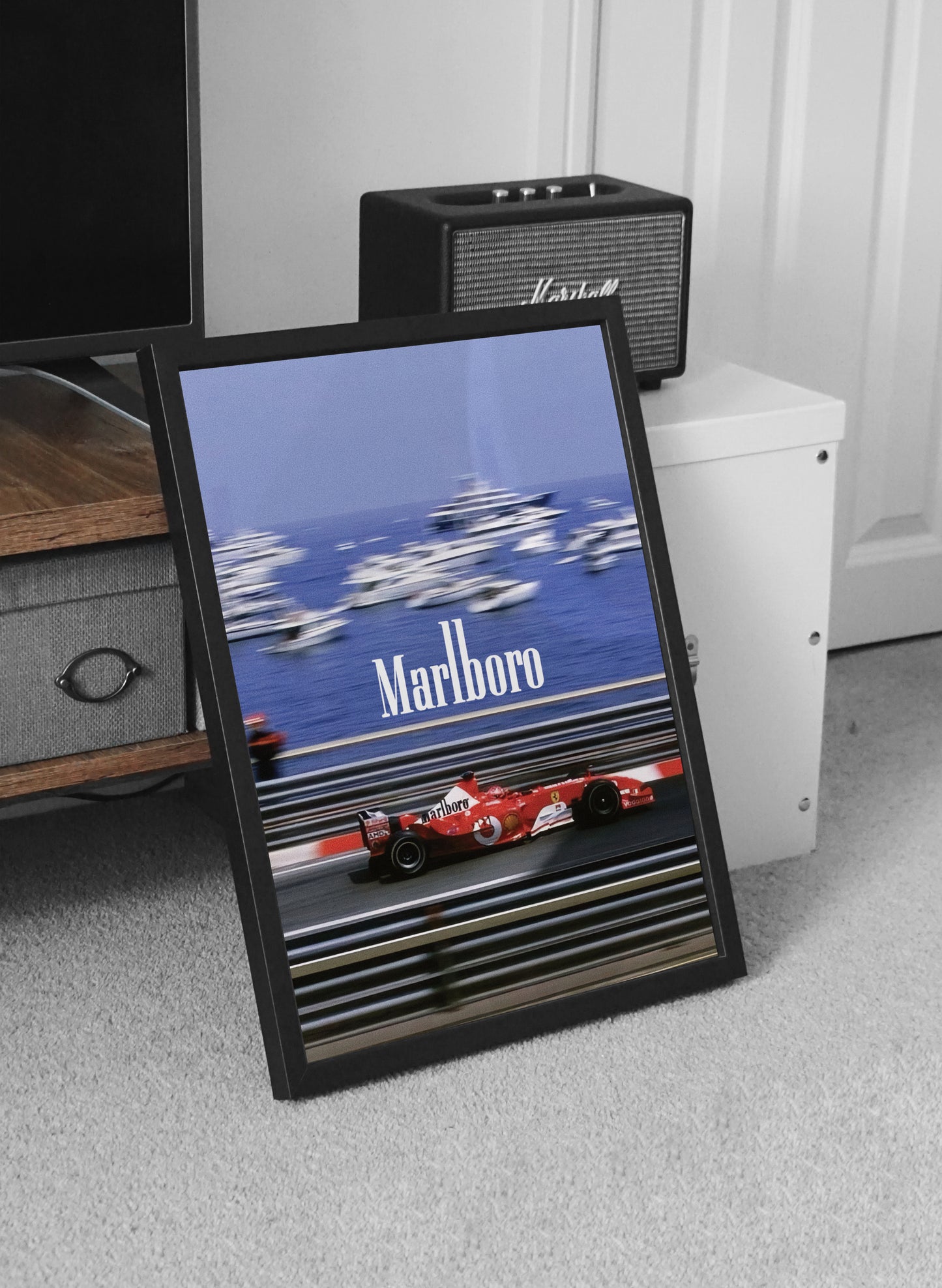 Vintage F1 Monaco Marlboro Poster (Part III)