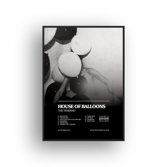 The Weeknd House Of Balloons Album