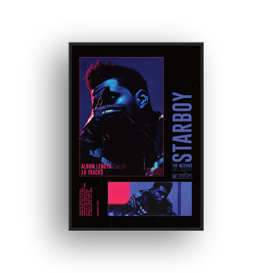 The Weeknd Starboy Collage